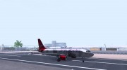 Airbus A320-211 Virgin Atlantic para GTA San Andreas miniatura 4