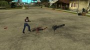 Маньяк с миниганом para GTA San Andreas miniatura 17