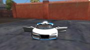 GTA V Truffade Nero Spyder para GTA San Andreas miniatura 3