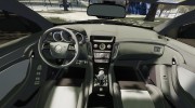 Cadillac CTS-V Coupe 2011 для GTA 4 миниатюра 7