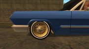 Epoxi Wheels para GTA San Andreas miniatura 3