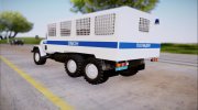 Полицейский ЗиЛ-131 Омон para GTA San Andreas miniatura 3