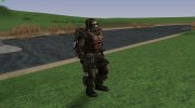 Командир группировки Тёмные сталкеры в облегченном экзоскелете из S.T.A.L.K.E.R v.1 para GTA San Andreas miniatura 4