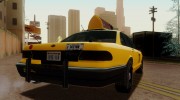 GTA IV Taxi для GTA San Andreas миниатюра 3