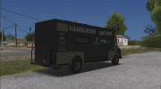 GTA V Brute Burger Van для GTA San Andreas миниатюра 3
