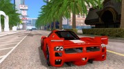 Ferrari FXX для GTA San Andreas миниатюра 3