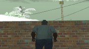 Зимняя Шапка для GTA San Andreas миниатюра 3