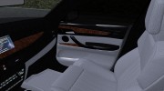 BMW 7 2015 для GTA San Andreas миниатюра 5