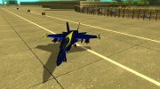Blue Angels Mod (HQ) para GTA San Andreas miniatura 1
