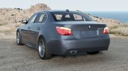 BMW 520d Sedan M Sport Package (E60) 2005 для BeamNG.Drive миниатюра 3