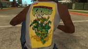 Белая майка Teenage Mutant Ninja Turtles (2003) para GTA San Andreas miniatura 8