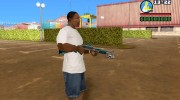 Blue Chromegun для GTA San Andreas миниатюра 3
