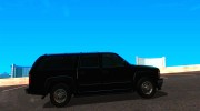 Chevrolet Suburban FBI для GTA San Andreas миниатюра 5