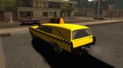 GTA V Albany Lurcher Taxi для GTA San Andreas миниатюра 3