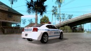 Dodge Charger Police NYPD для GTA San Andreas миниатюра 4