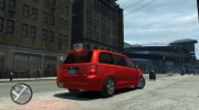 Dodge Grand Caravan SXT 2008 для GTA 4 миниатюра 3