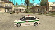 Ford Focus ST Policija for GTA San Andreas miniature 2
