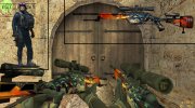 CS:GO SSG 08 Dragonfire Diver Collection para Counter Strike 1.6 miniatura 1