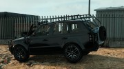 Range Rover Sport Military(Police Assault Vehicle 2.0) para GTA 5 miniatura 3