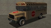 GTA V Vapid School Bus Los Angeles v1.0 for GTA San Andreas miniature 2