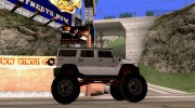 Hummer H2 MONSTER para GTA San Andreas miniatura 5