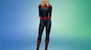 Captain Marvel for Sims 4 miniature 4