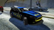 Aston Martin V12 Vantage UK Police для GTA San Andreas миниатюра 3