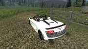 Audi R8 Spider v 1.1 for Farming Simulator 2013 miniature 5