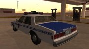 Chevrolet Caprice 1987 NYPD Transit Police Versão Editada para GTA San Andreas miniatura 4