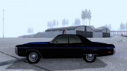 Plymouth Fury III NYPD NY для GTA San Andreas миниатюра 5