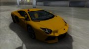 Lamborghini Aventador FBI для GTA San Andreas миниатюра 2