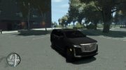 Cadillac Escalade 2021 for GTA 4 miniature 3