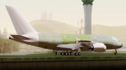 Airbus A380-800 F-WWDD Not Painted para GTA San Andreas miniatura 6