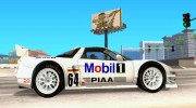 2001 Honda Mobil 1 NSX JGTC para GTA San Andreas miniatura 5