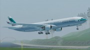 Airbus A330-300 Cathay Pacific for GTA San Andreas miniature 12