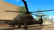 Sikorsky RAH-66 Comanche default grey для GTA San Andreas миниатюра 1