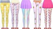 Tumblr Themed Leggings Pack Eleven for Sims 4 miniature 1