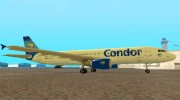 Airbus A320 Condor para GTA San Andreas miniatura 2