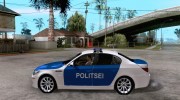 BMW 5-er Police para GTA San Andreas miniatura 2