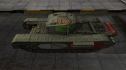 Зона пробития Черчилль III for World Of Tanks miniature 2