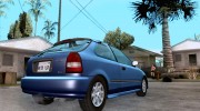 Honda Civic Tuneable для GTA San Andreas миниатюра 4