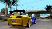 Toyota Supra Drift para GTA San Andreas miniatura 4