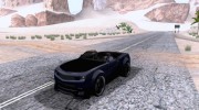 Mini Chevrolet Camaro Concept sin motor для GTA San Andreas миниатюра 1