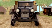 ГАЗ-ААА 1934 para GTA San Andreas miniatura 4