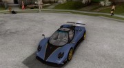 Pagani Zonda Tricolore V1 для GTA San Andreas миниатюра 1