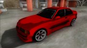 BMW M3 E36 Drift Rocket Bunny для GTA San Andreas миниатюра 3
