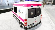 Hungarian Mercedes Sprinter Ambulance для GTA 4 миниатюра 3