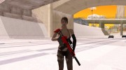 Skin HD Quiet (MGSV) para GTA San Andreas miniatura 10