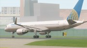 Boeing 757-200 Continental Airlines para GTA San Andreas miniatura 3
