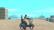 Elektroscooter - Speedy para GTA San Andreas miniatura 5